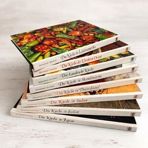 Vintage Time-Life International Cookbook Set German 1968-1979 8 Volumes